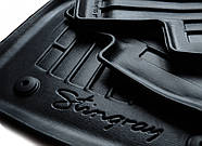 Килимок у багажник 3D для Mitsubishi Outlander XL (2006-2012) (without sub Мицубиси, фото 2