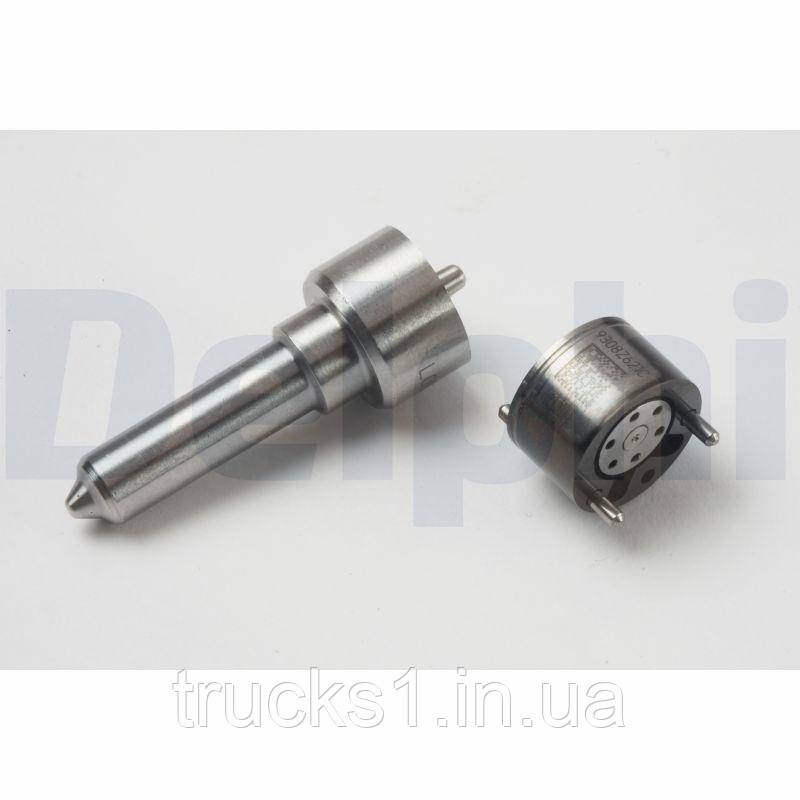 Ремкомплект форсунки CR (розпилювач + клапан) DEL7135-611 (DELPHI)