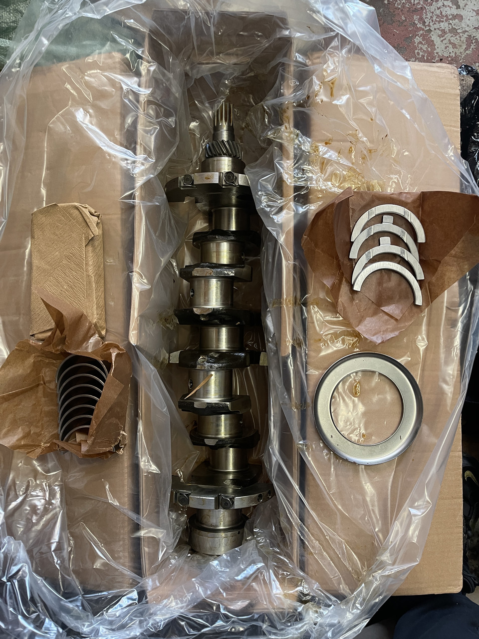 Колінчастий вал (коленвал) Мтз д-240 д-243 + вкладки Оригінал, фото 1