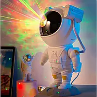 Космонавт проектор звездного неба ночник астронавт БОЛЬШОЙ настольный светильник з пультом лазерный