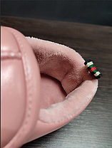 36-37 р Слипоны РОЗОВЫЕ автоледи экокожаные с мехом мокасины угги короткие ЗИМА женские, фото 4