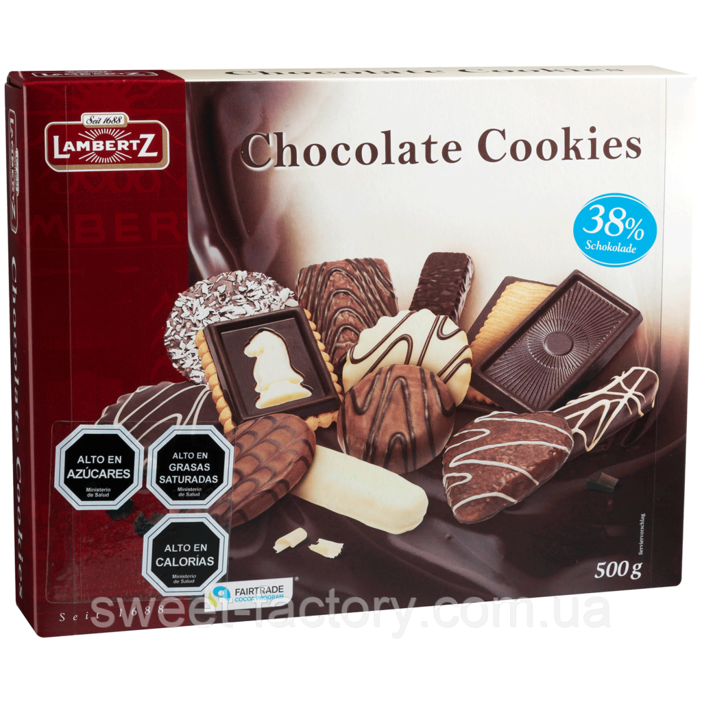Печиво Lambertz Chocolate Cookies 500g