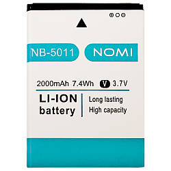 Батарея (акумулятор) Nomi NB-5011 i5011 Evo M1 Оригінал 2000 mAh