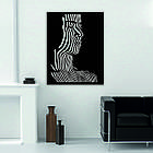 Декоративне настінне Панно «Силует жінки», Декор на стіну, фото 4