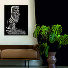 Декоративне настінне Панно «Силует жінки», Декор на стіну, фото 5