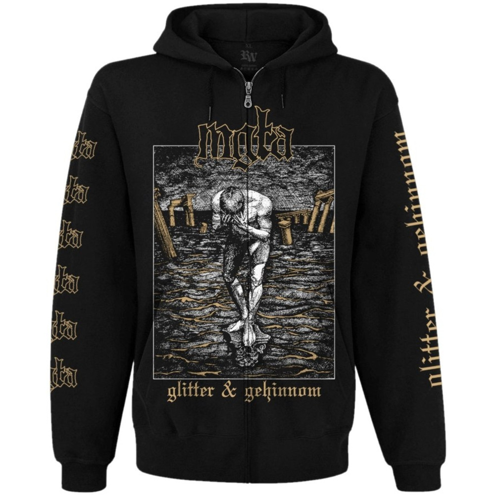 Худі Mgla "Glitter & Gehinnom" на блискавці, Розмір XL, фото 1