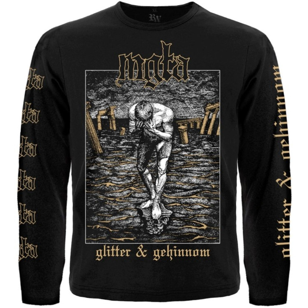 Футболка з довгим рукавом Mgla "Glitter & Gehinnom", Розмір M