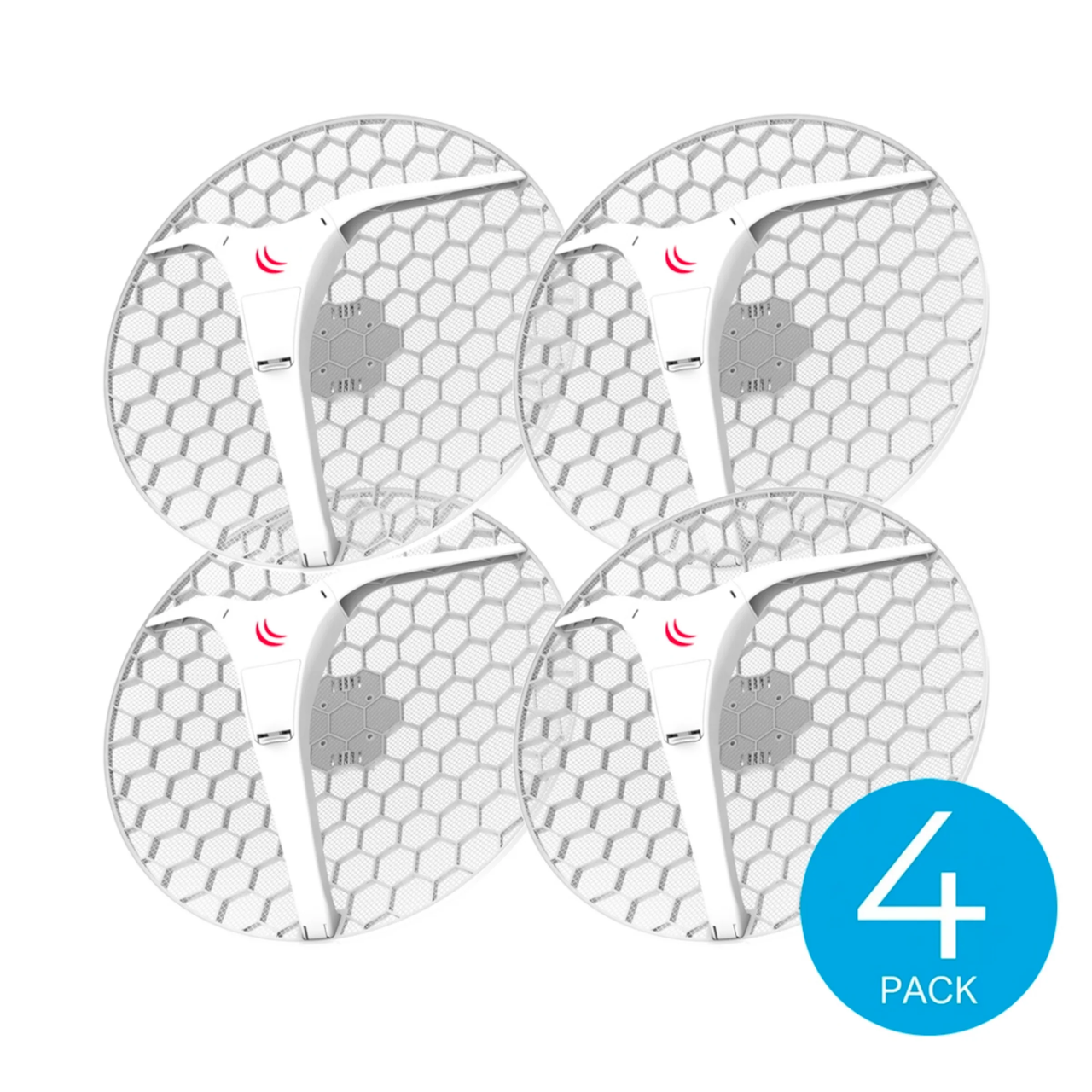 Комплект точок доступу MikroTik LHG XL 5 ac 4 шт. (RBLHGG-5acD-XL4pack)