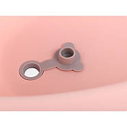 Дитяча ванночка з гіркою COLIBRO SPA 86 cm CS-08 Crystal pink рожевий дим, фото 5