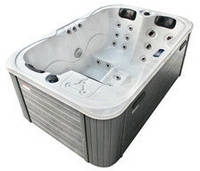 Jacuzzi ogrodowe SPA z hydromasażem 3os Kreta