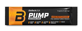Передтренувальний комплекс Pump Caffeine Free BioTech 11 г Тропічні фрукти