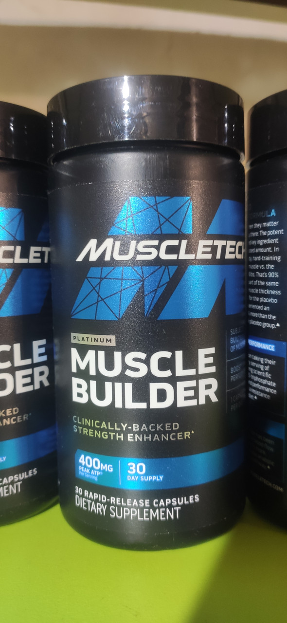 Musletech Muscle Builder 30caps - фото 2 - id-p2093875646