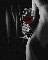 Картина за номерами Ідейка 40х50 см Спокусливий силует (KHO8406), стильний живопис за цифрами