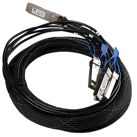 Кабель MikroTik QSFP28 до 4x SFP28 DAC 40/100G 3M (XQ+BC0003-XS+)