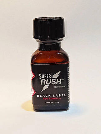 Попперс Super Rush Black Label 24 ml, фото 1