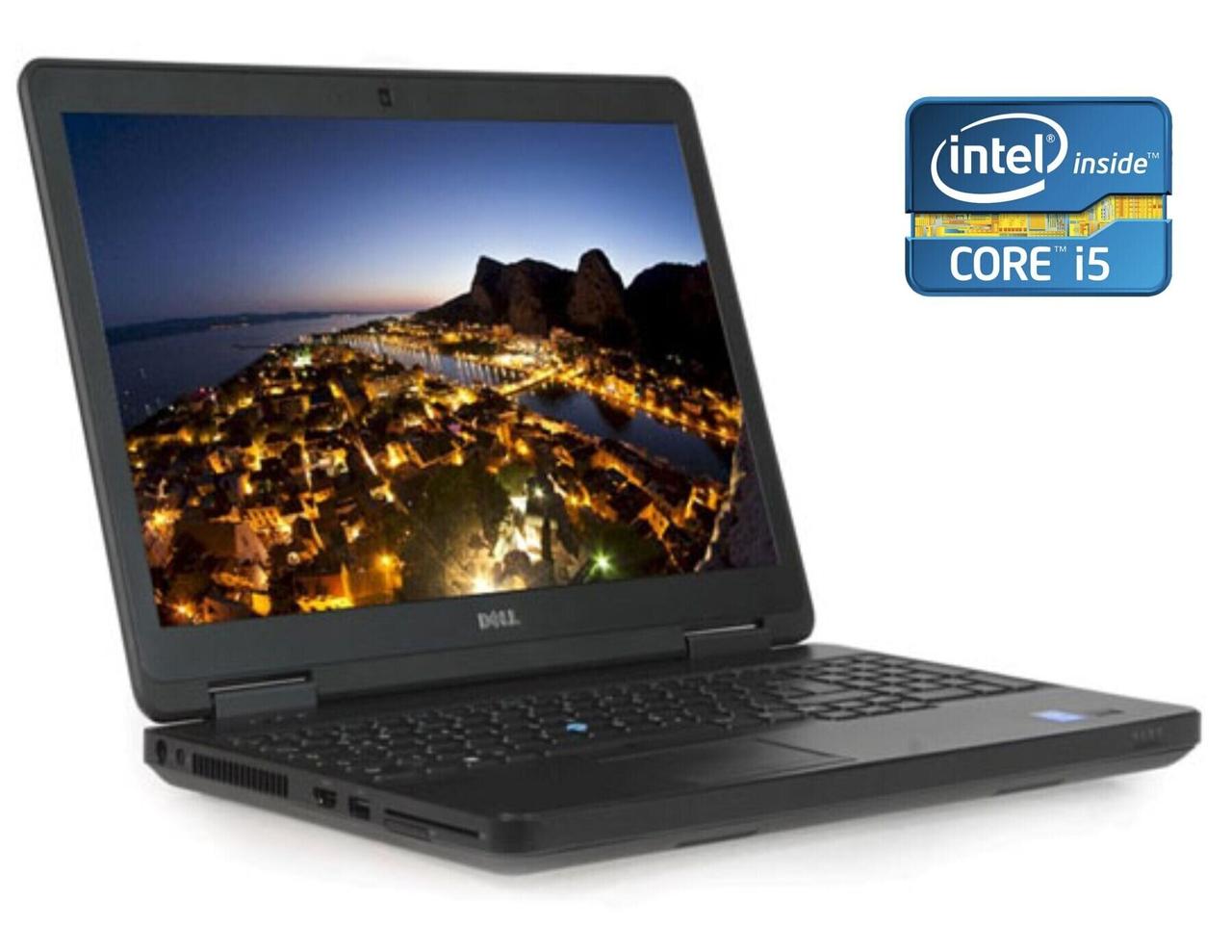 Ноутбук Б-клас Dell Latitude E5540/ 15.6" (1920x1080)/ Core i5-4310U/ 8 GB RAM/ 240 GB SSD/ HD 4400