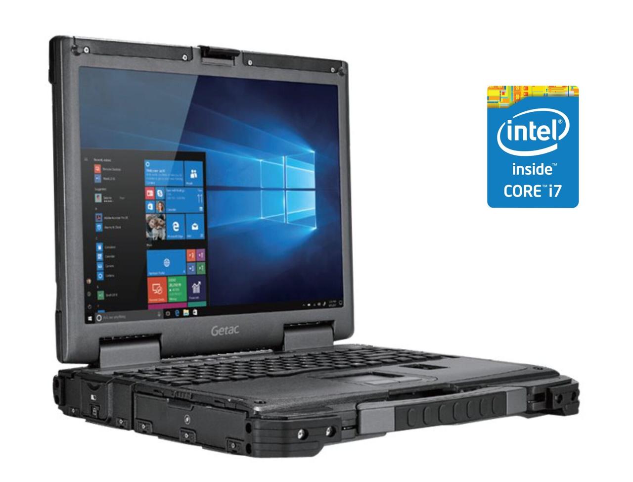 Захищений ноутбук Getac B300 G7/ 13.3" (1024x768)/ Core i7-8550U/ 32 GB RAM/ 512 GB SSD/ UHD 620/ 2 АКБ