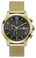 Gc Guess Kolekcja Y27008G2MF Executive Męski 44mm Czarny 44 mm