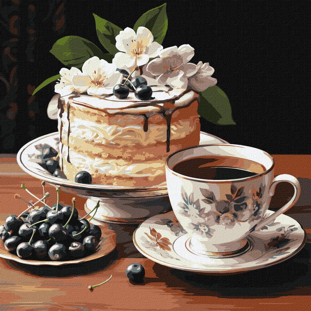 Картина за номерами 40х40 см  Фруктова солодкість. Ідейка. КНО5681, фото 1