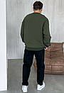 Повсякденний світшот кольору хакі Staff s khaki oversize, фото 3