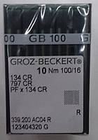 Иглы "GROZ-BECKERT" PFx134 CR 100/16