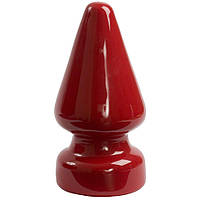 Анальна пробка Doc Johnson Red Boy - XL Butt Plug The Challenge, діаметр 12 см