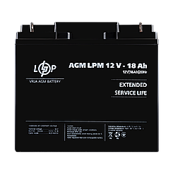 Акумулятор AGM LPM 12V - 18 Ah