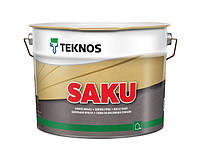 Краска фасадная по бетону TEKNOS Saku ( Прозрачная ), 2.7 л
