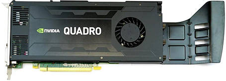 Дискретна відеокарта nVidia Quadro K4200, 4 GB GDDR5, 256-bit / 2x DisplayPort, 1x DVI, фото 1