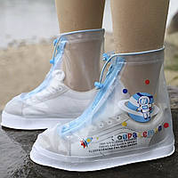 Чехлы Бахилы для защиты обуви от дождя с принтом Астронавт детские L(Insole 24 cm) Хіт продажу!