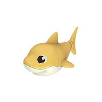 Игрушки для купания для ванной "Акула" Bambi 368-3 заводная 11 см Желтый, World-of-Toys