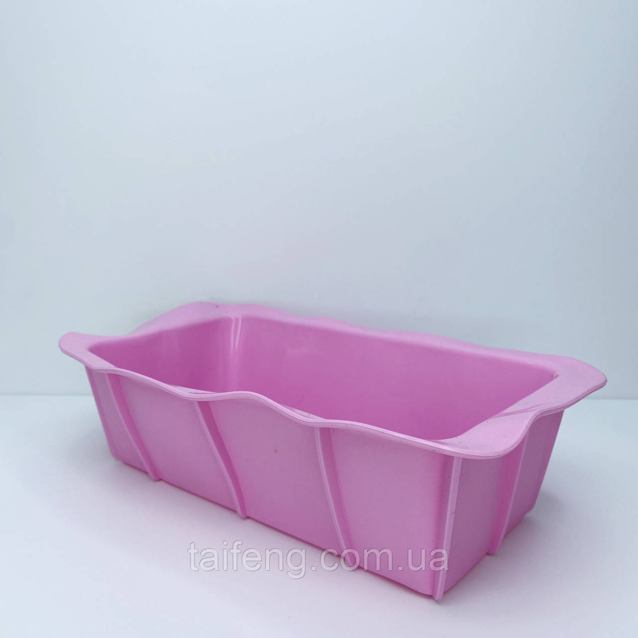 Форма для хліба силіконова прямокутна 25*13,5*7 см рожева A-Plus 1923