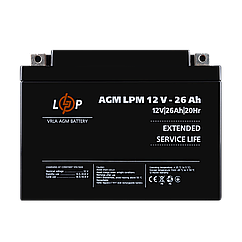 Аккумулятор AGM LPM 12V - 26 Ah