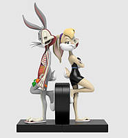 Figurka kolekcjonerska Mighty Jaxx Bugs Bunny i Lola Bunny XXRAY Plus | Ko