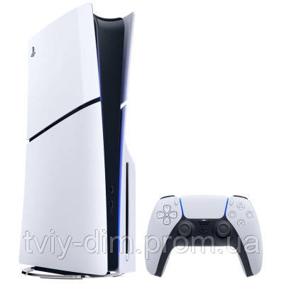 Ігрова консоль Sony PlayStation 5 Blu-Ray SLIM Edition 1 TB (CHASSIS_EMAE) (код 1515210)