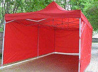Стенки для шатров 3х6м(цельным полотном). Забор для торговых шатров.