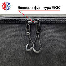 Термосумка для доставки 60х40х40 см 96 л Чорна 604040, фото 5