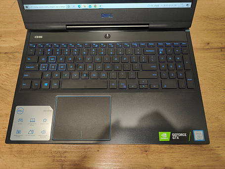 Б/в Ігровий ноутбук Б-клас Dell G5 15 5590 15.6" 1920x1080| i7-9750H| 16GB RAM| 256GB SSD+1000GB HDD| GTX 1660 Ti 6GB, фото 1