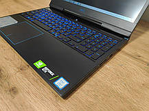 Б/в Ігровий ноутбук Б-клас Dell G5 15 5590 15.6" 1920x1080| i7-9750H| 16GB RAM| 256GB SSD+1000GB HDD| GTX 1660 Ti 6GB, фото 5