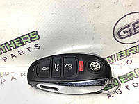 Ключ замка зажигания 7P6959754AMIRZ Volkswagen Touareg 2012