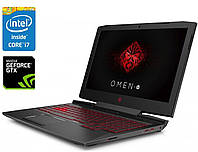 Игровой ноутбук HP Omen 15-ce019dx / 15.6" (1920x1080) IPS / Intel Core i7-7700HQ (4 (8) ядра по 2.8 - 3.8