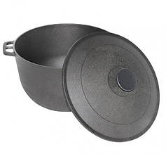 Казан туристичний Біол на 12 літрів чавунний з кришкою (0712)