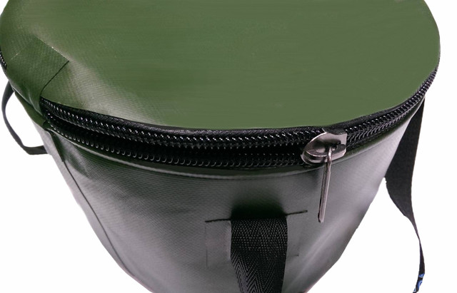 LionFish.sub - Герметичні Складні Відра з ПВХ для Замішування Рибальського корму, Сумка для Трофейних Риб, Полювання, для Речів та Спорядження