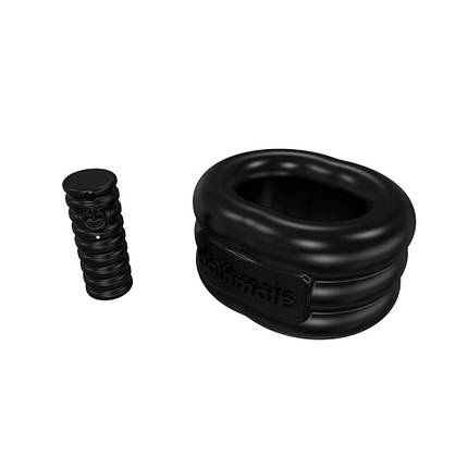 Ерекційне віброкільце Bathmate Vibe Ring Stretch, широке, може бути обмежувачем, фото 3