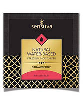 Пробник Sensuva - Natural Water-Based Strawberry (6 мл)