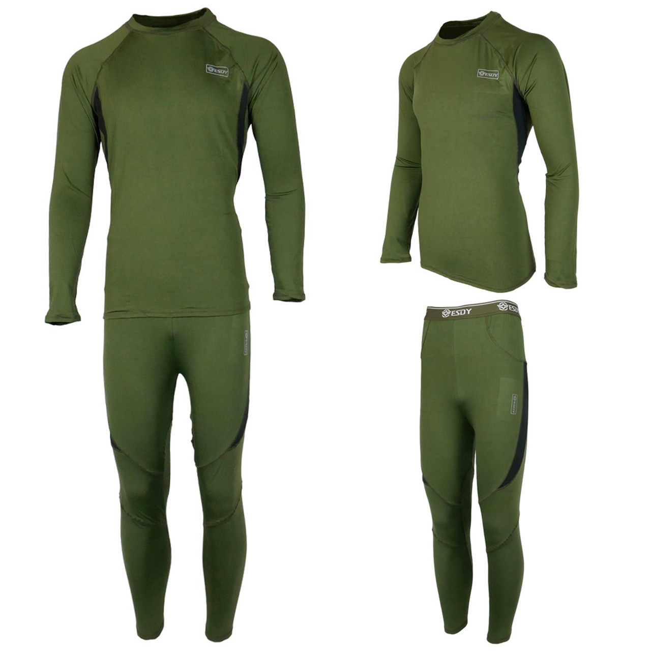 Комплект термобілизни Tactical Fleece Thermal Suit Хакі