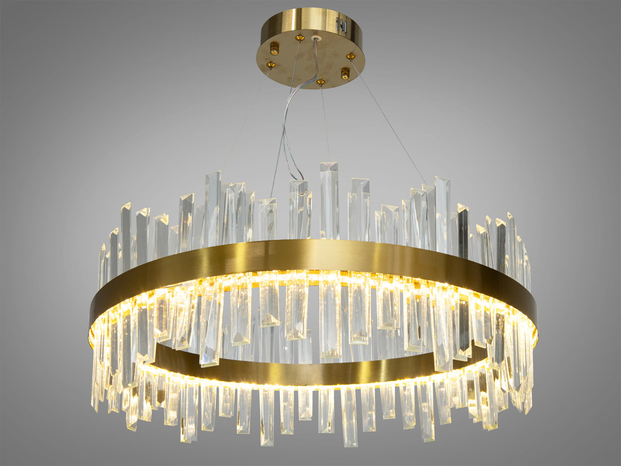 Сучасна світлодіодна підвісна люстра 836/600BR, фото 1