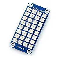 RGB LED шляпа - накладка для Raspberry Pi 4B / 3B + / 3B / Zero - Waveshare 12725