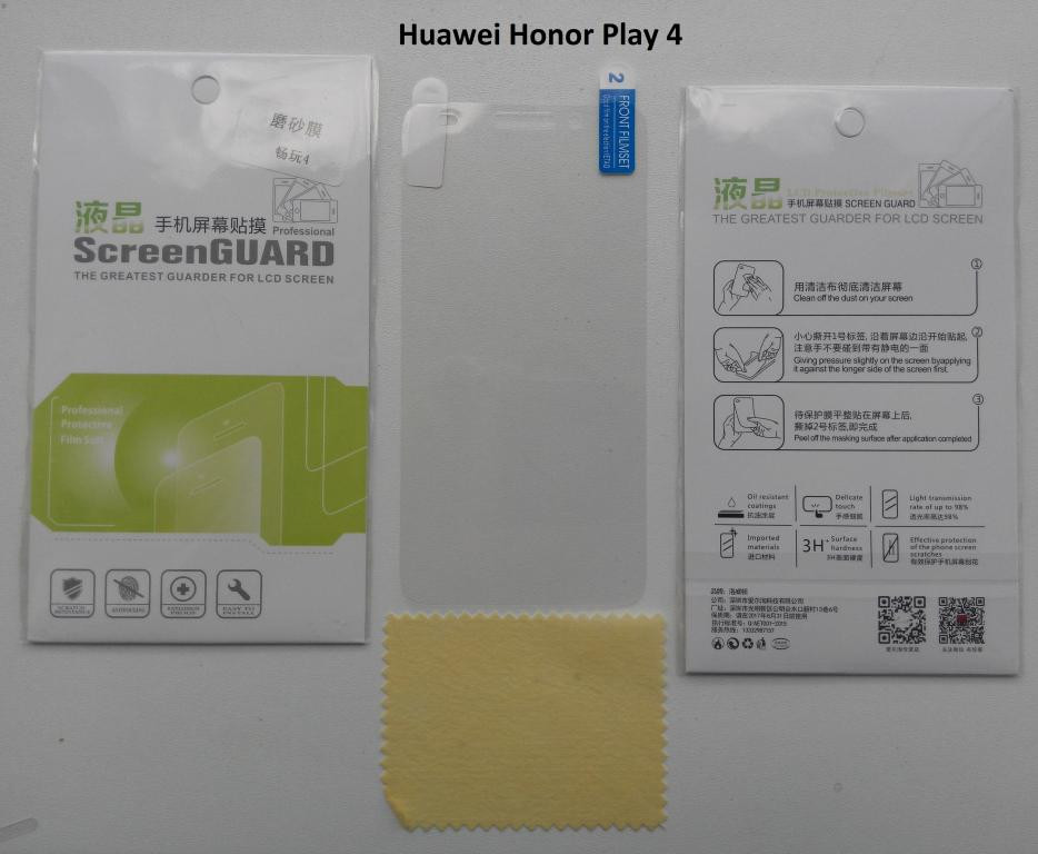 Глянцева плівка для Huawei Honor Play 4