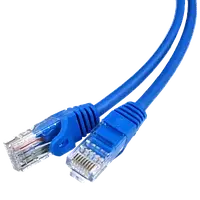 UTP CAT5e Патч-корд синій 0.5м